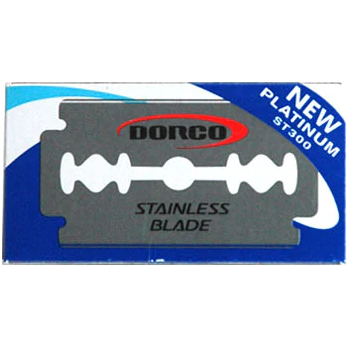 Dorco New Platinum ST300 Double Edge Razor Blades - 10x10 Pack Razor Blades Pasteur Pharmacy
