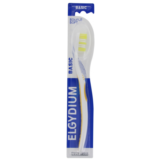 Elgydium Basic Soft Toothbrush - Yellow Toothbrush Pasteur Pharmacy