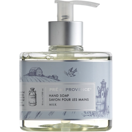 Pre de Provence Milk Hand Liquid Soap 11 oz Hand Liquid Soap Pasteur Pharmacy