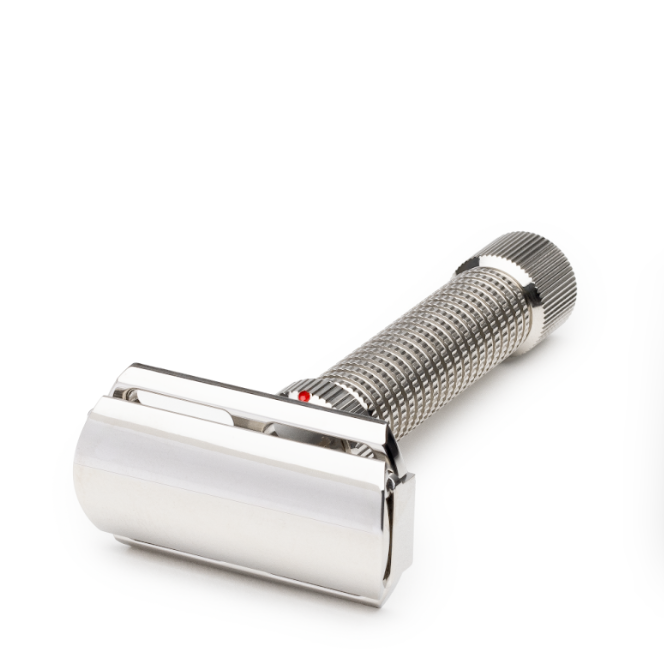 Rex Supply Co. Ambassador Polished Adjustable Stainless Steel DE Razor RSC-101P Razor Pasteur Pharmacy
