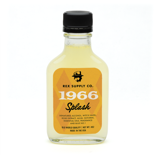 Rex Supply Co. 1966 Old World After Shave Splash 4 Oz After Shave Splash Pasteur Pharmacy
