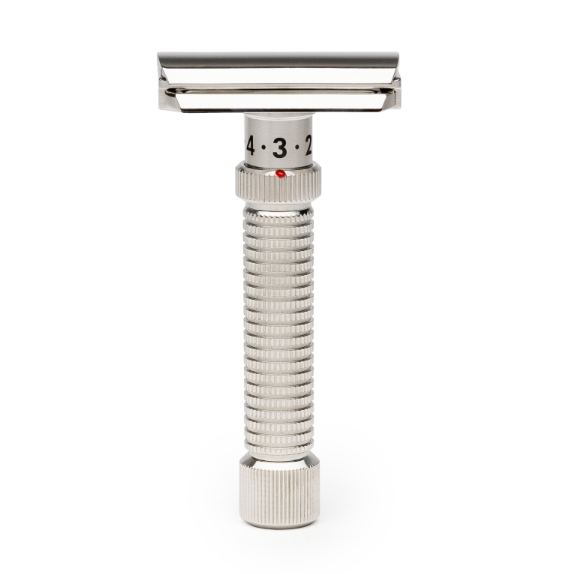 Máquinilla de afeitar ajustable de acero inoxidable Rex Supply Co. Ambassador RSC-101