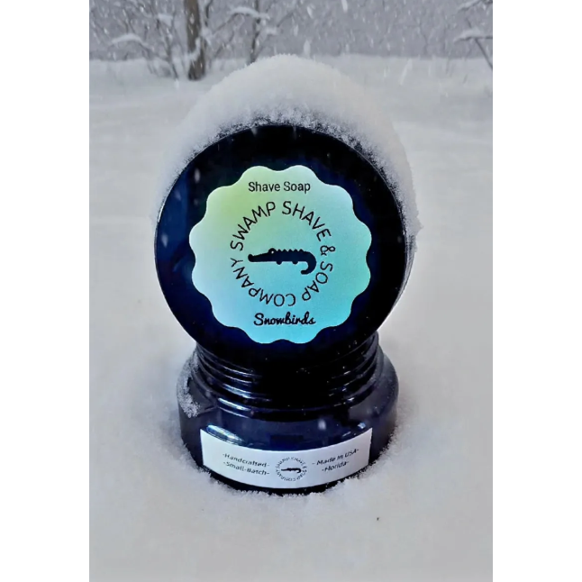 Swamp Shave & Soap Company Snowbirds Shave Soap 4.2 Oz Shave Soap Pasteur Pharmacy