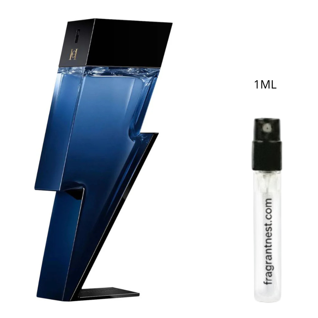 Carolina Herrera Bad Boy Cobalt Eau De Parfum Travel Spray | Sample Fragrant Nest 1mL Sample (15 Sprays)