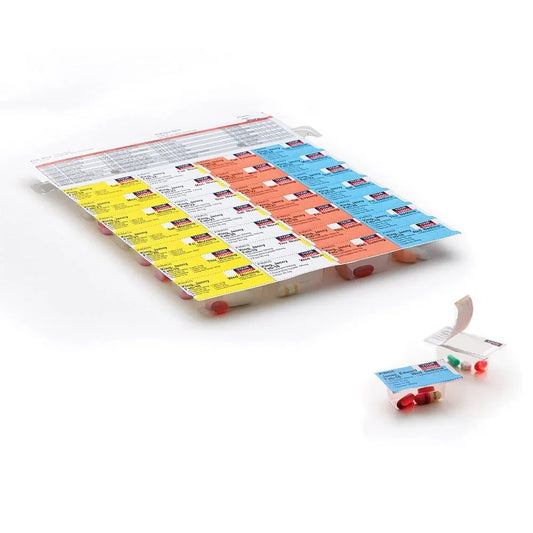 Dispill® Standard Multi-Dose Labels - Class B Compliance, 50 Count Health Care Pasteur Pharmacy