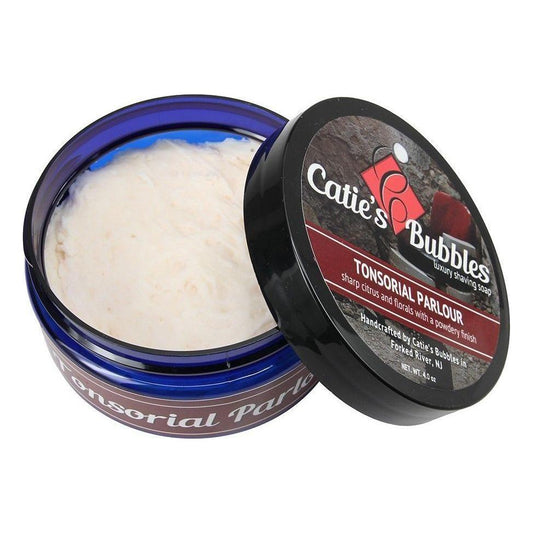 Catie's Bubbles Tonsorial Parlour Shaving Collection Shaving Set Pasteur Pharmacy Shaving Soap 4oz
