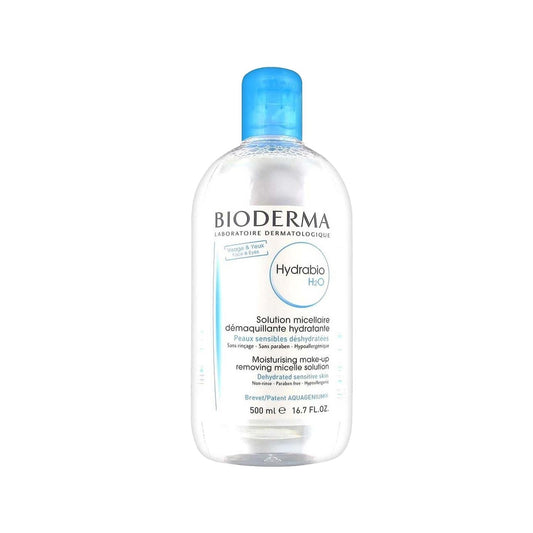 Eau micellaire Bioderma Hydrabio H2O 500 ml - Nettoyant doux et hydratant pour peaux sensibles