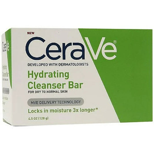 Cerave hydrating cleanser bar 4.5 oz (3) Bath & Body Pasteur Pharmacy