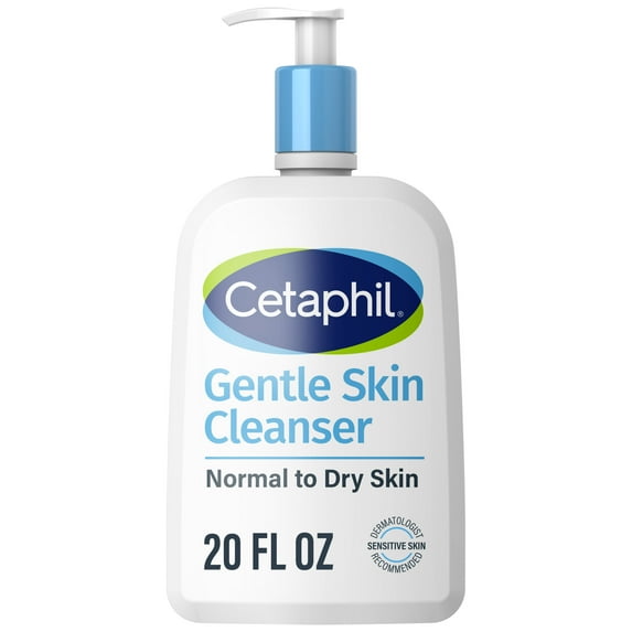 Cetaphil Gentle Skin Cleanser, Hydrating Normal to Dry Sensitive Skin - 16.0 Fl Oz Facial Cleansers Pasteur Pharmacy
