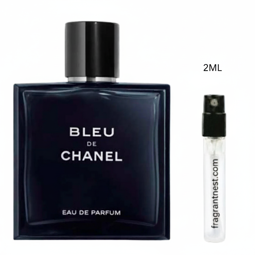 Chanel Bleu De Chanel Eau De Parfum Travel Spray | Sample Fragrant Nest 2mL Sample (30 Sprays)