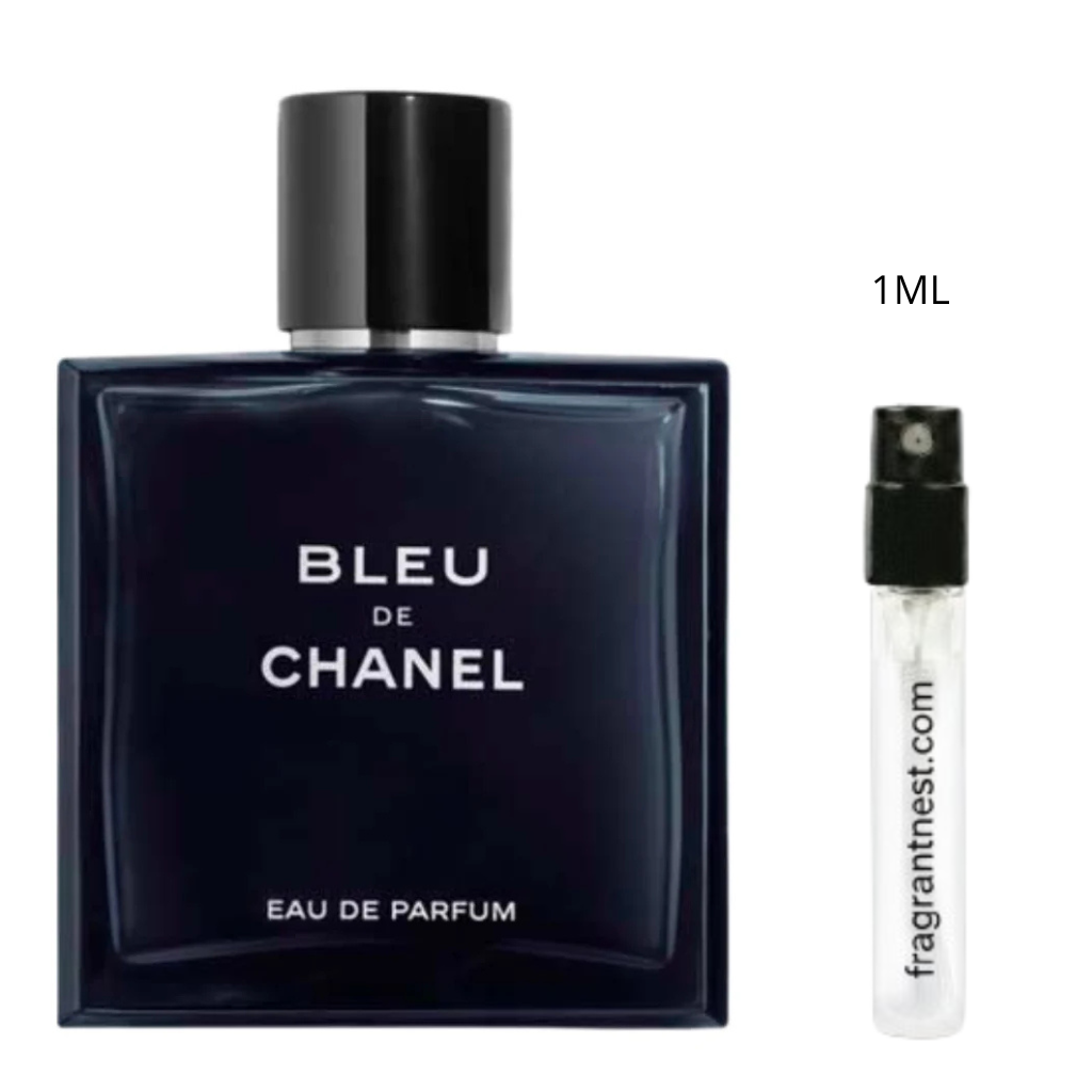 Chanel Bleu De Chanel Eau De Parfum Travel Spray | Sample Fragrant Nest 1mL Sample (15 Sprays)