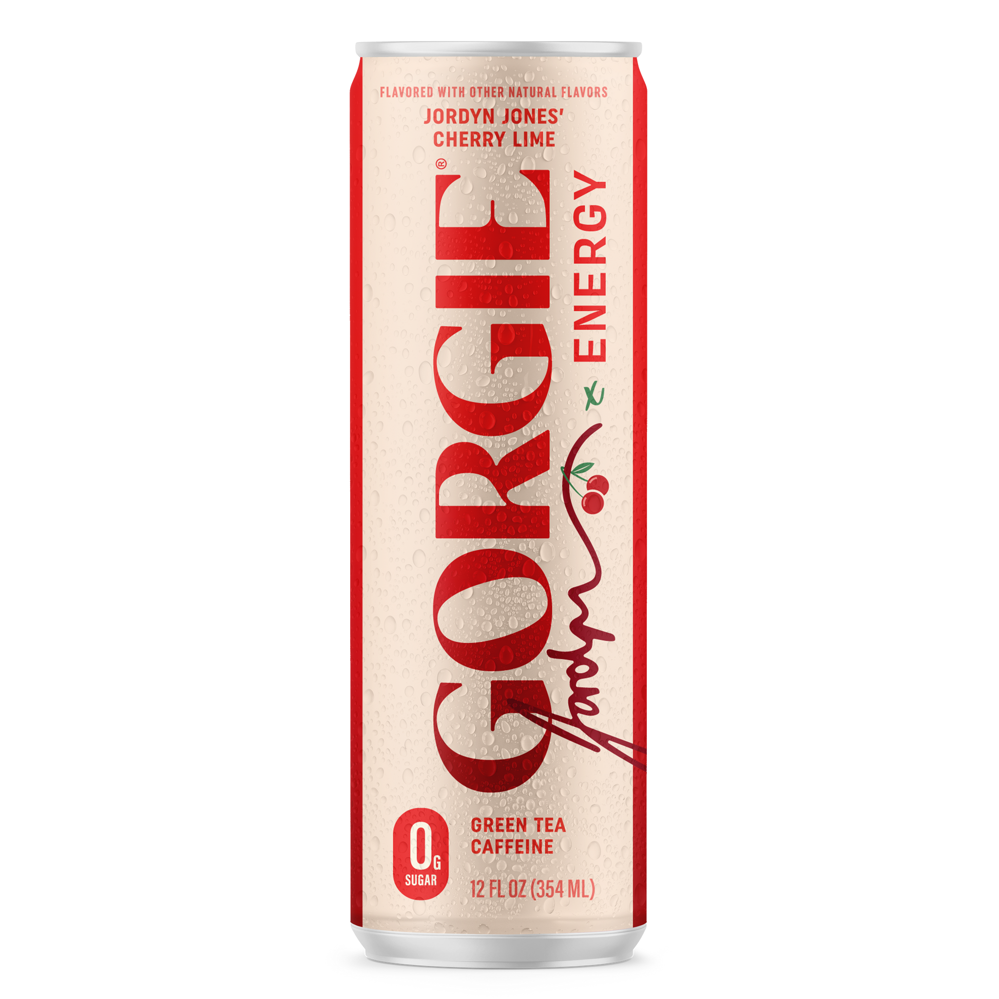 GORGIE Jordyn Jones' Cherry Lime - 12 Cans Pack Energy Drink GORGIE