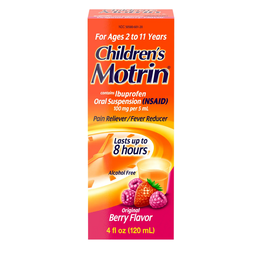 Motrin Chd Ss 100Mg/5Ml 120Ml Inp Medicine & Drugs Pasteur Pharmacy