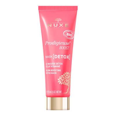 Nuxe Prodigieuse Boost Mascarilla Detox Iluminadora: Mascarilla facial vegana para una piel radiante y luminosa - 75ml