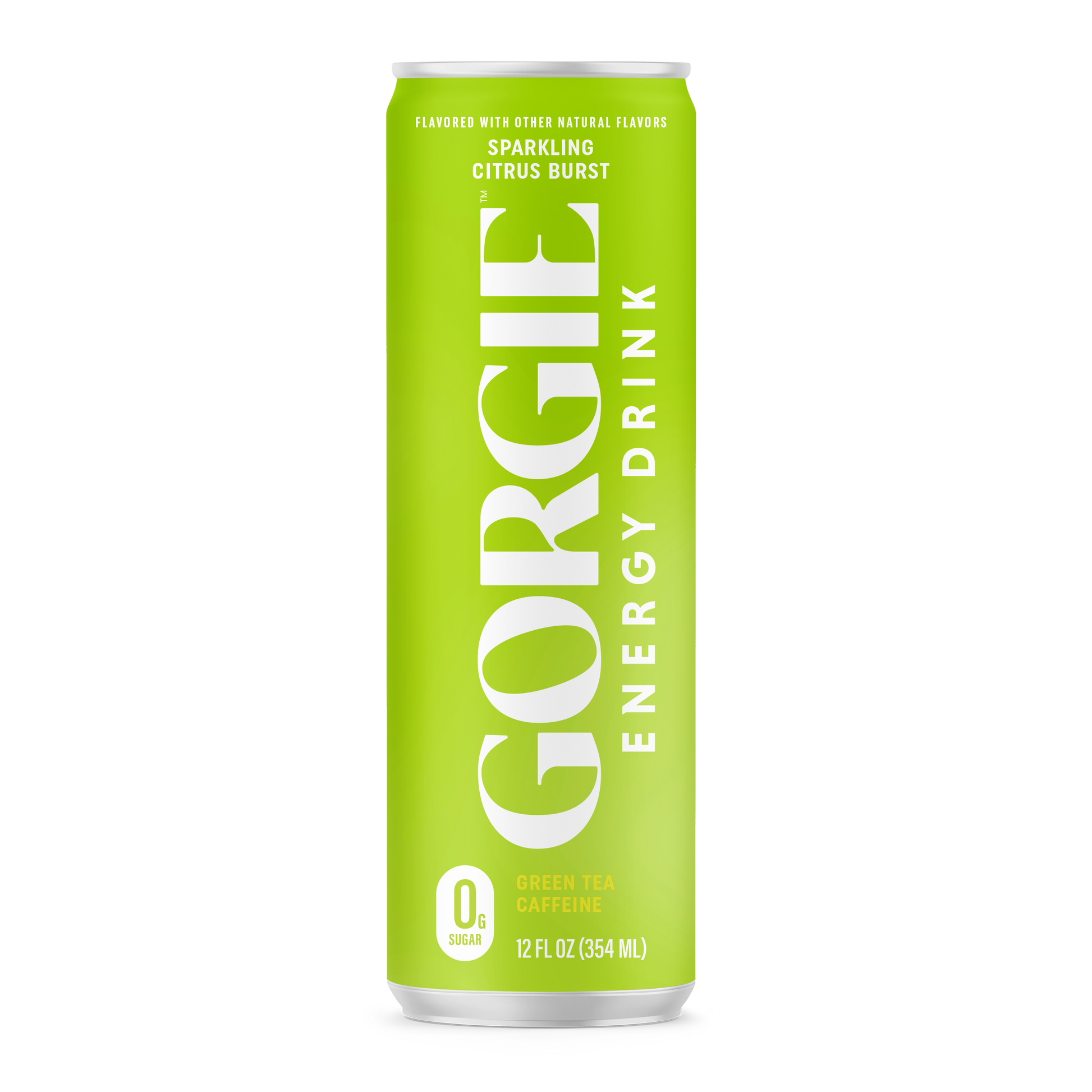GORGIE Energy Drink - Sparkling Citrus Burst - 12 Cans Pack Energy Drink GORGIE