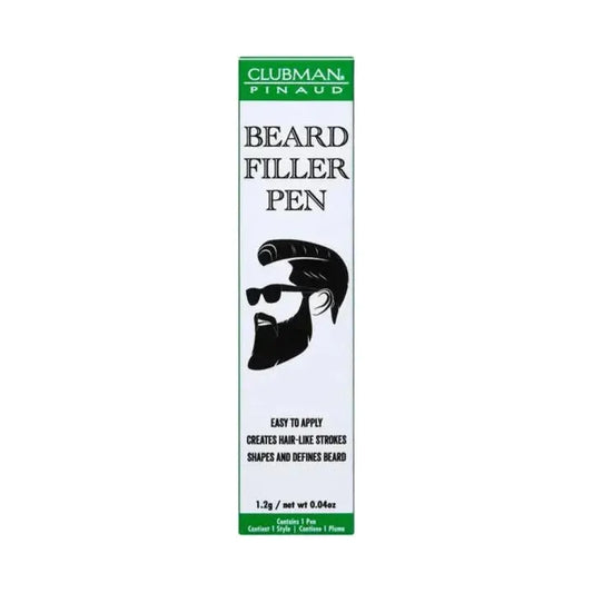Clubman Pinaud Beard Filler Pen Black 0.04Oz Beard Filler Pen Pasteur Pharmacy