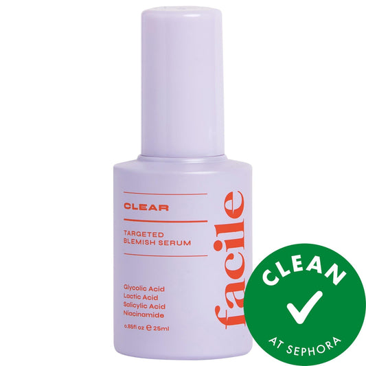 Sérum Exfoliant Visage 10% AHA BHA : Cible l'acné, affine les pores, améliore le grain de peau - Vegan et non testé sur les animaux