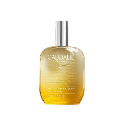 Huile Corps Soleil des Vignes Caudalie : Formule vegan et non grasse pour une peau rayonnante, enrichie en huiles d’argan, de karité et de pépins de raisin - 50 ml
