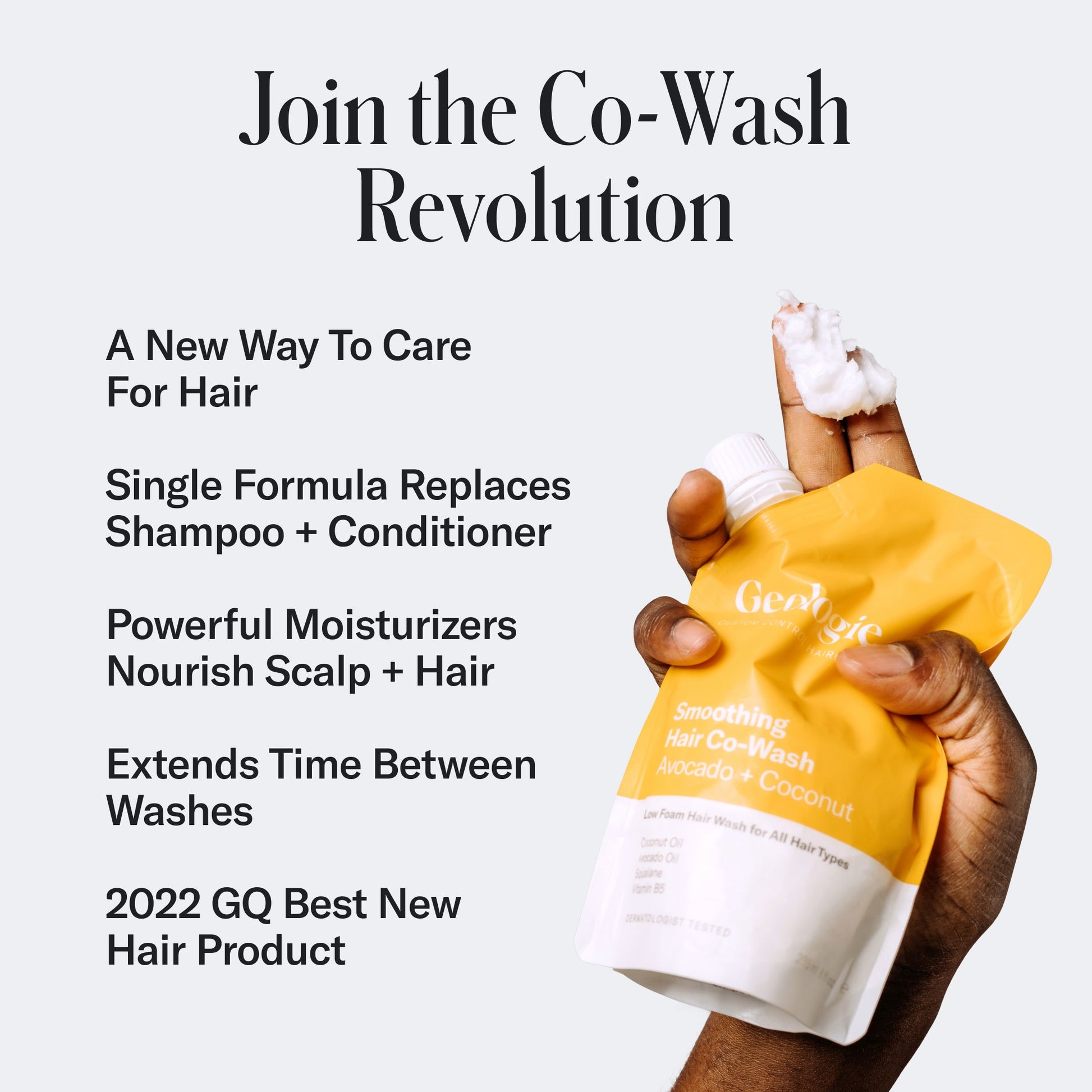 Geologie Co-Wash Cleansing Conditioner Hair Care Geologie