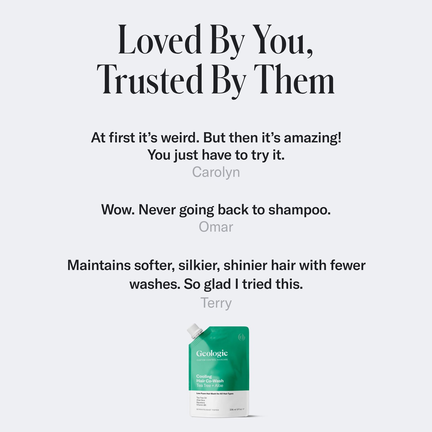 Geologie Co-Wash Cleansing Conditioner Hair Care Geologie