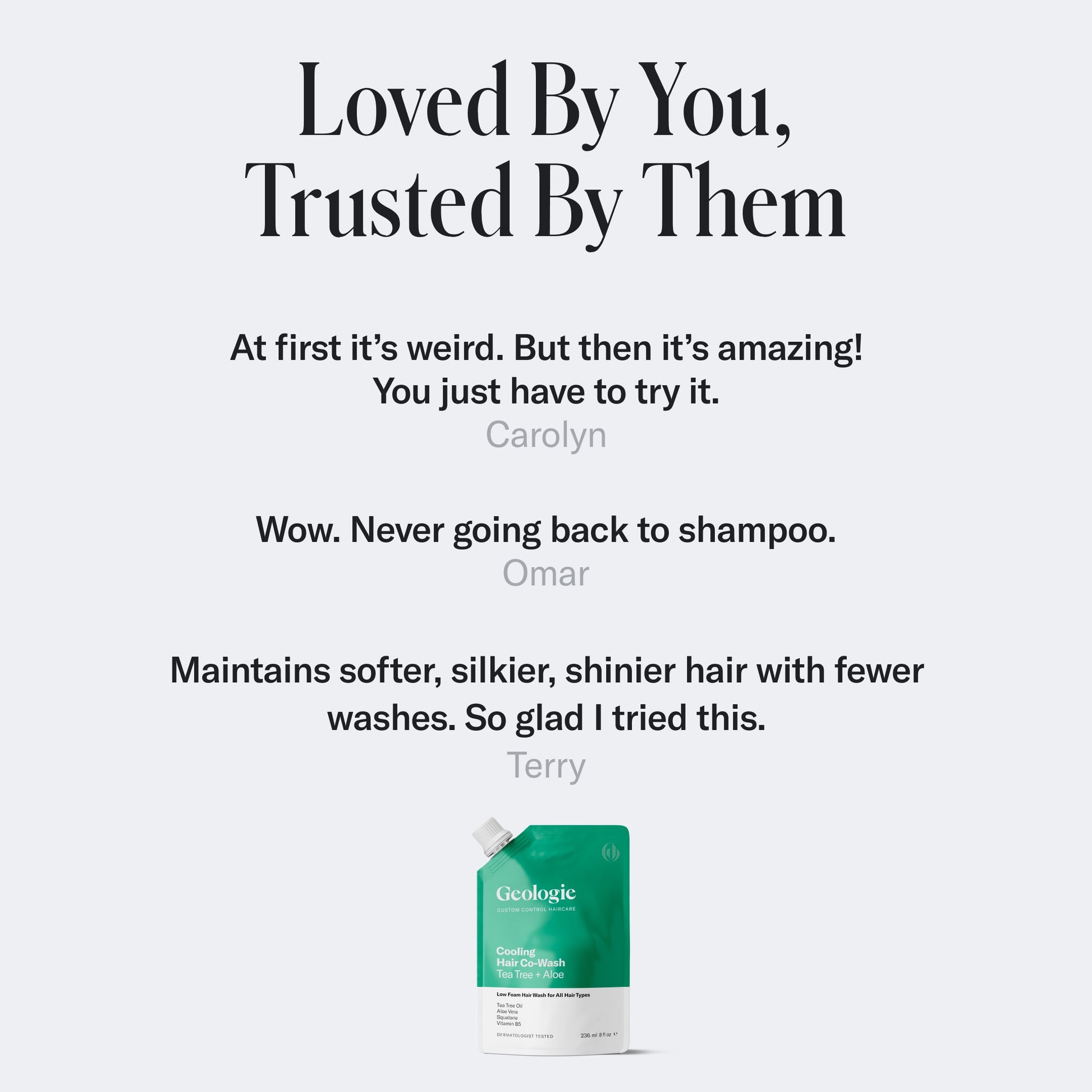 Geologie Co-Wash Cleansing Conditioner Hair Care Geologie