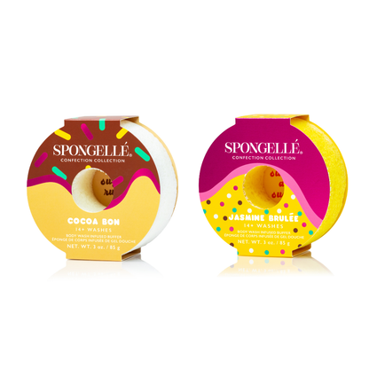 Set de exfoliante corporal Cocoa Bon & Jasmine Brûlée