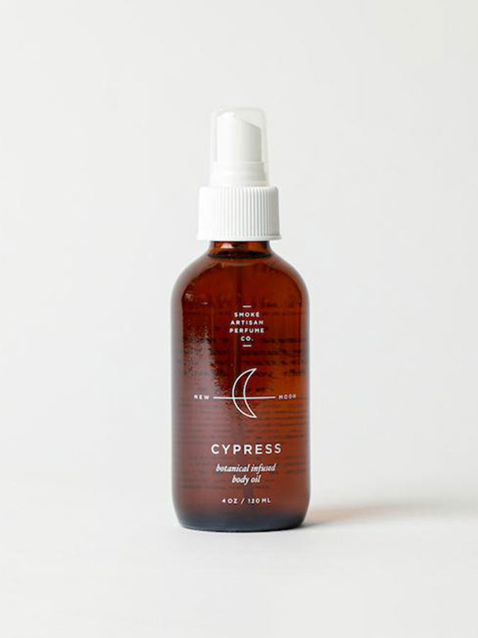 Smoke Perfume New Moon Cypress Body Oil Smoke Perfume Full Size--4oz