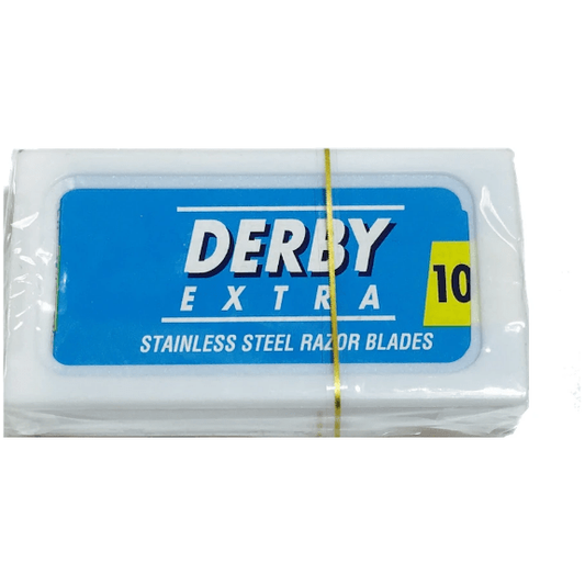 Derby Stainless Steel Double Edge Razor Blades - 10 Pack Razor Blades Pasteur Pharmacy