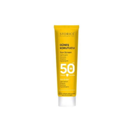 Storice SPF50+ Paraben-Free Water-Resistant Sunscreen for Sensitive Skin - Moisturizing & UVA/UVB Protection