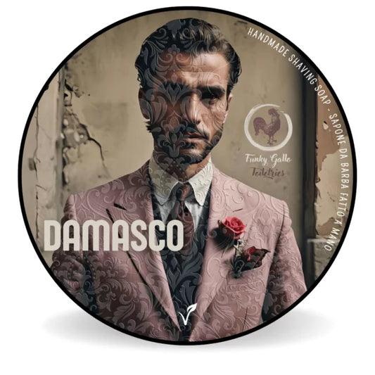 Funky Gallo Toiletries Damasco Collection Shaving Set Pasteur Pharmacy Shaving Soap 120g