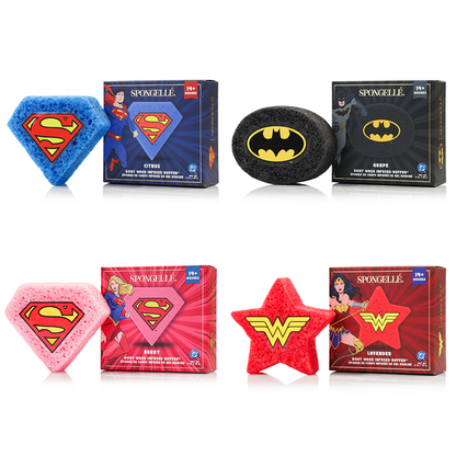 Esponja de baño surtida de superhéroes de DC