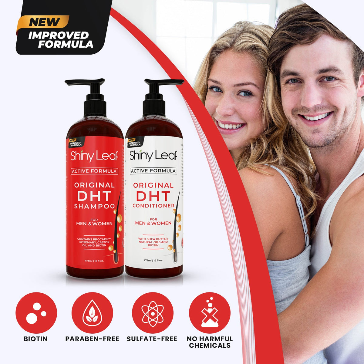 DHT Blocker Shampoo with Biotin — 16 oz