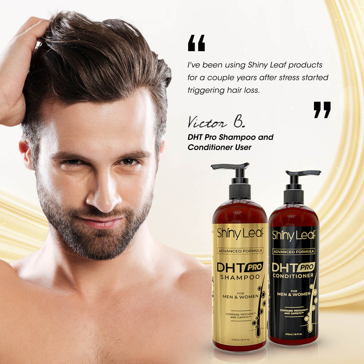 DHT Pro Shampoo and Conditioner with Procapil and Capixyl