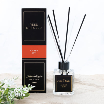 Amber Sun | Reed Diffuser Reed Diffuser MIXOLOGIE