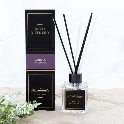 Vanilla Patchouli | Reed Diffuser Reed Diffuser MIXOLOGIE