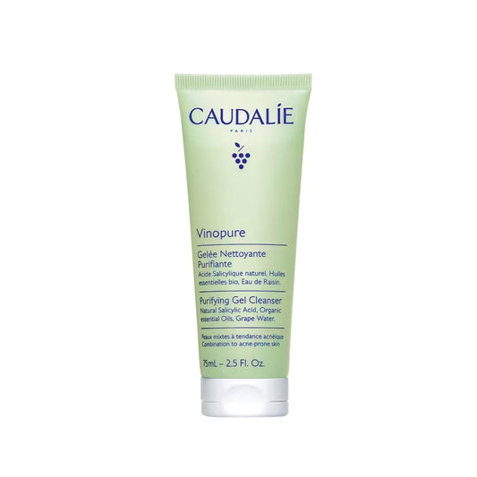 Caudalie Vinopure Purifying Gel Cleanser for Clearer Skin 75 ml