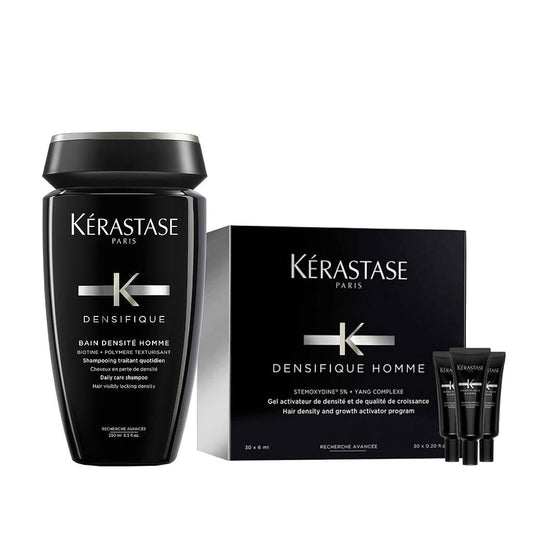 Kerastase Densifique Homme Hair Density Improvement Kit - Intensive Hair Care for Men