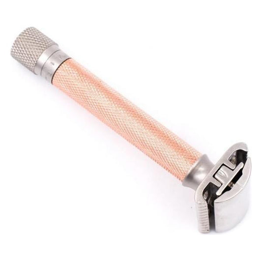 Parker Variant Adjustable Safety Razor - Rose Gold [VAR RG] Safety Razor Pasteur Pharmacy