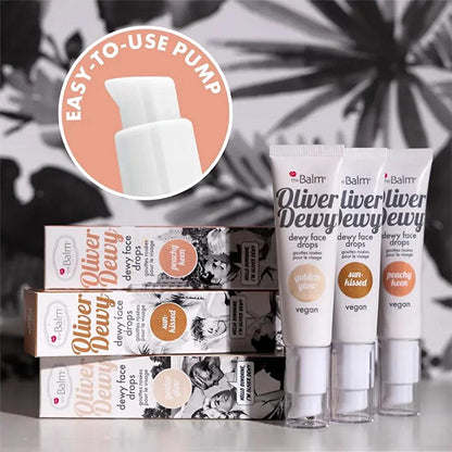 theBalm Oliver Dewy Face Drops Highlighter Peachy Keen 15 ml