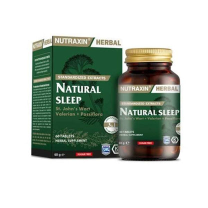 Nutraxin - 60 Cápsulas, Hierba de San Juan, Pasiflora y Raíz de Valeriana