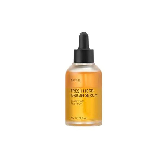 Sérum Nacific Fresh Herb Origin : sérum facial biologique réduisant les rides et minimisant les pores, doté de la technologie Sepicalm