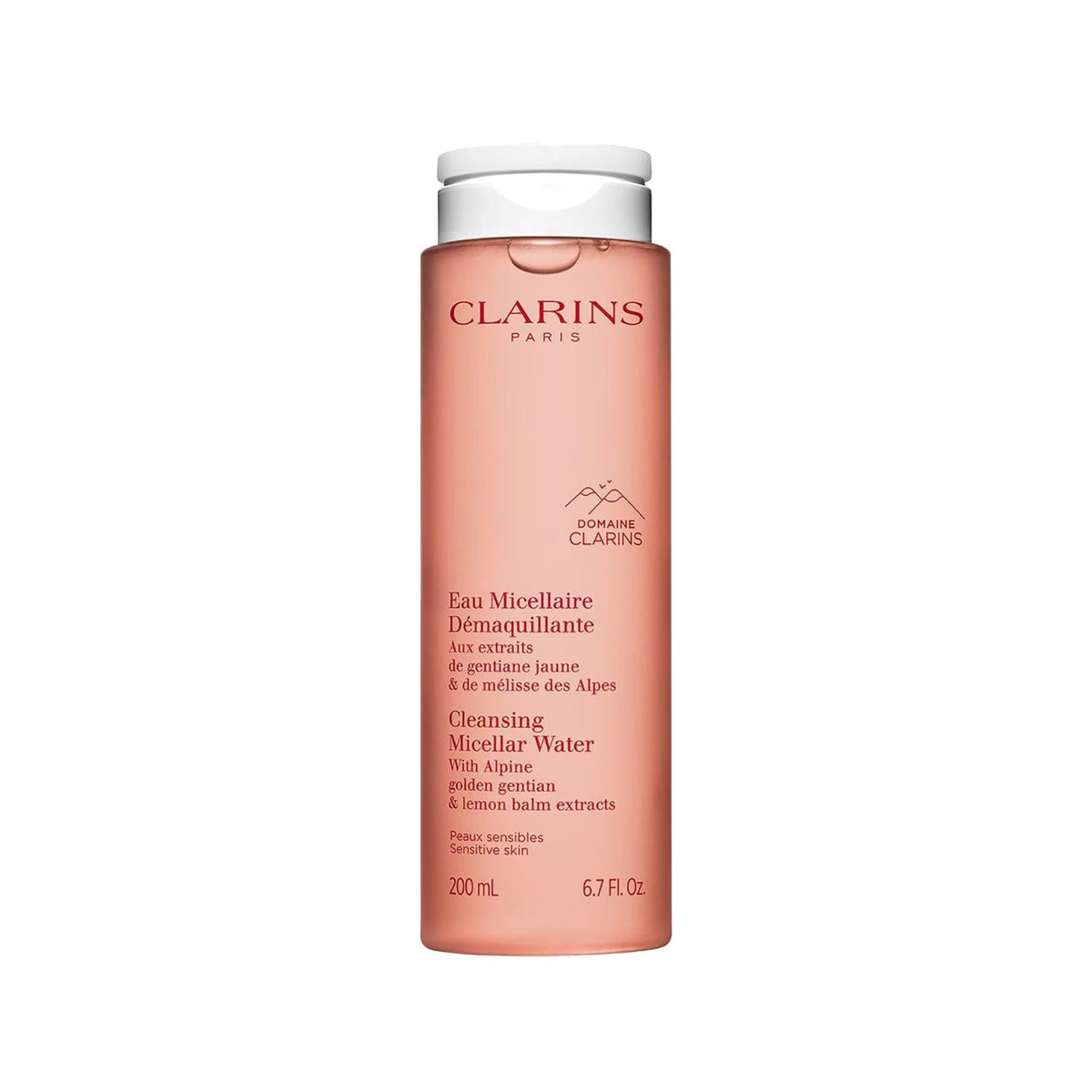 Clarins Gentle Micellar Water: Effectively Removes Makeup & Impurities, Perfect for Sensitive Skin - Cleansing Water, 6.76 fl oz