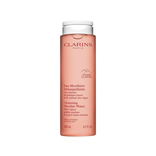 Clarins Gentle Micellar Water: Effectively Removes Makeup & Impurities, Perfect for Sensitive Skin - Cleansing Water, 6.76 fl oz