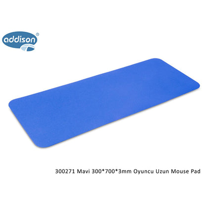 Alfombrilla de ratón extendida Addison (300x700) - Antideslizante, superficie suave para mayor precisión y control - Alfombrilla grande para ratón