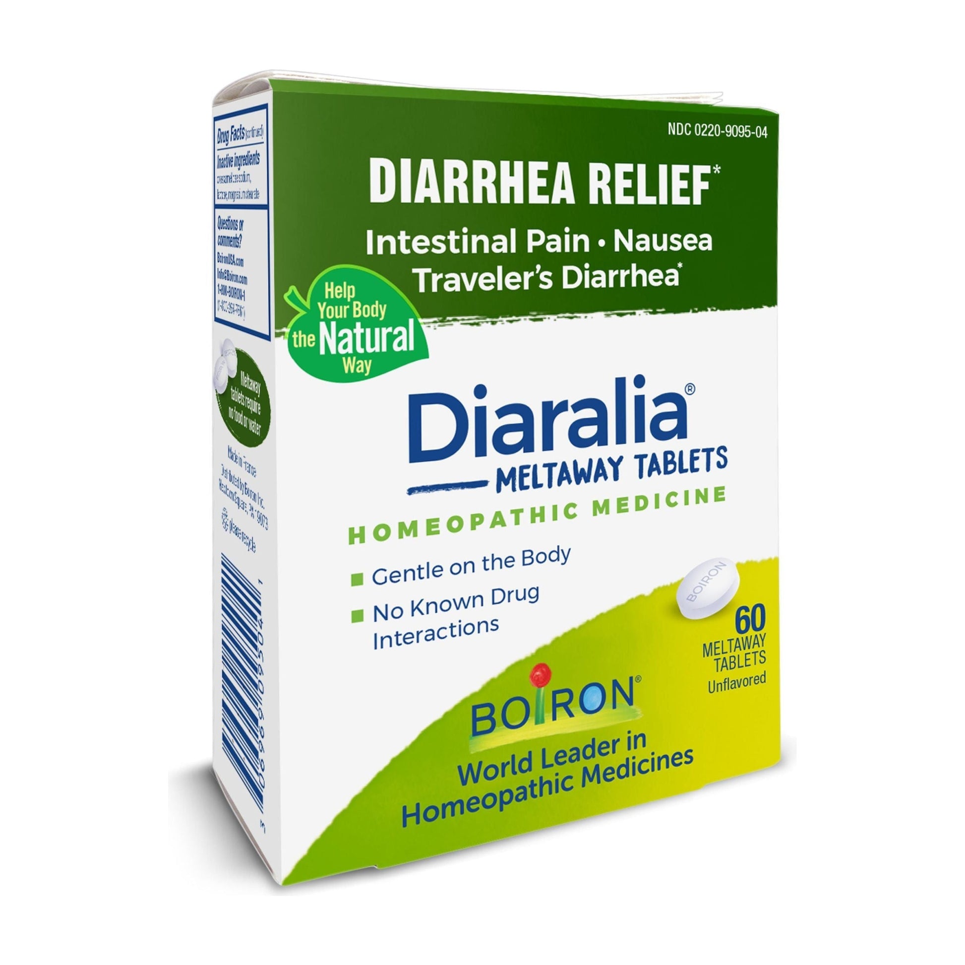 Boiron Diaralia 60 Tabs Homeopathic Medicine Pasteur Pharmacy