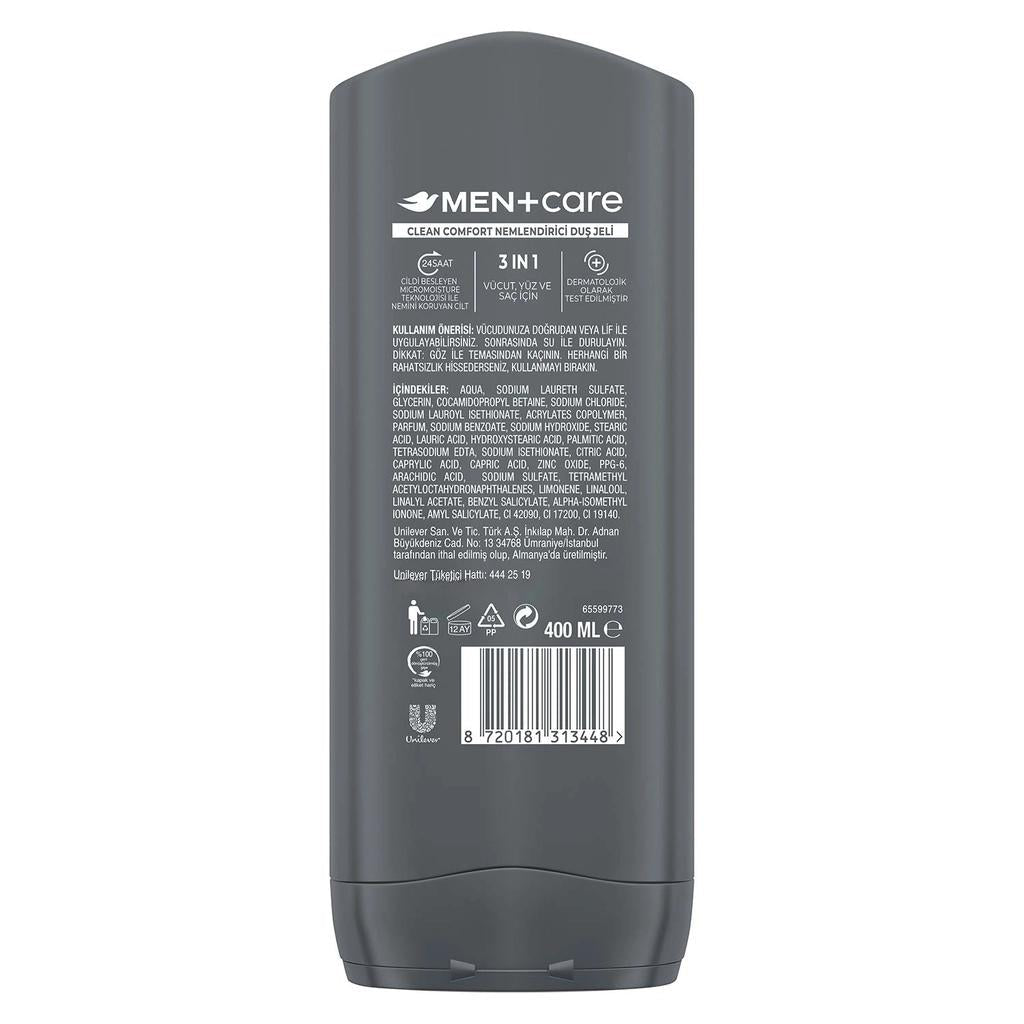 Dove Men +Care Clean Comfort Hydrating Body Wash 400 ml