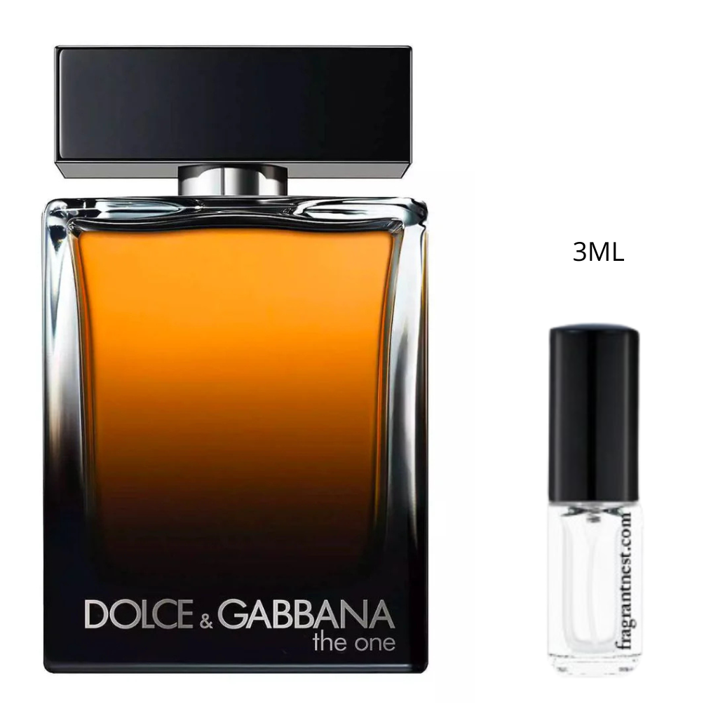Dolce & Gabbana The One Eau De Parfum Travel Spray | Sample Fragrant Nest 3mL Glass Spray (45 Sprays)