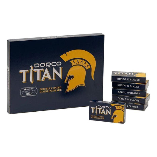 Dorco Titan Double Edge Razor Blades - 10x10 Pack Razor Blades Pasteur Pharmacy