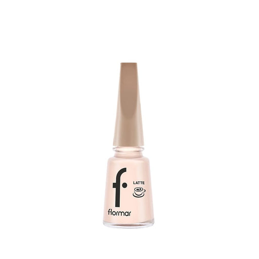 Flormar Glossy Intense Color Nail Polish in Vanilla Cream
