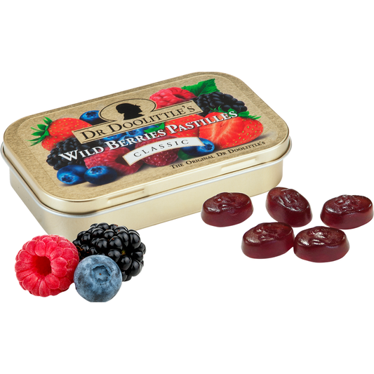 Dr Doolittle's Wild Berries Sugarfree Pastilles - 25 Count 60g Sugarfree Pastilles Pasteur Pharmacy